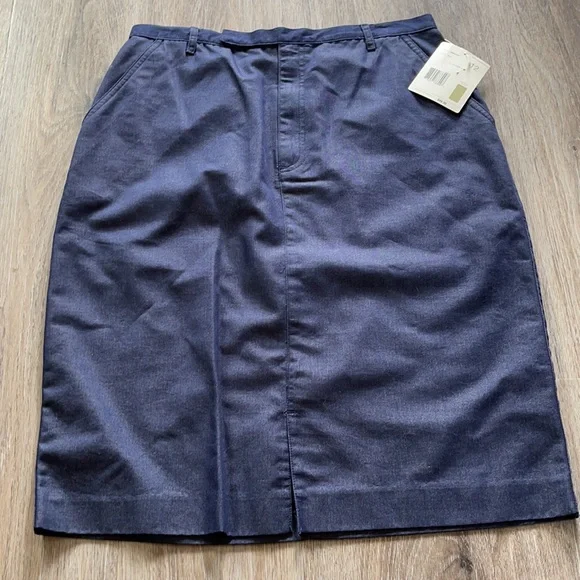 Liz Claiborne Blue Skirt Size 12 - Picture 4 of 14